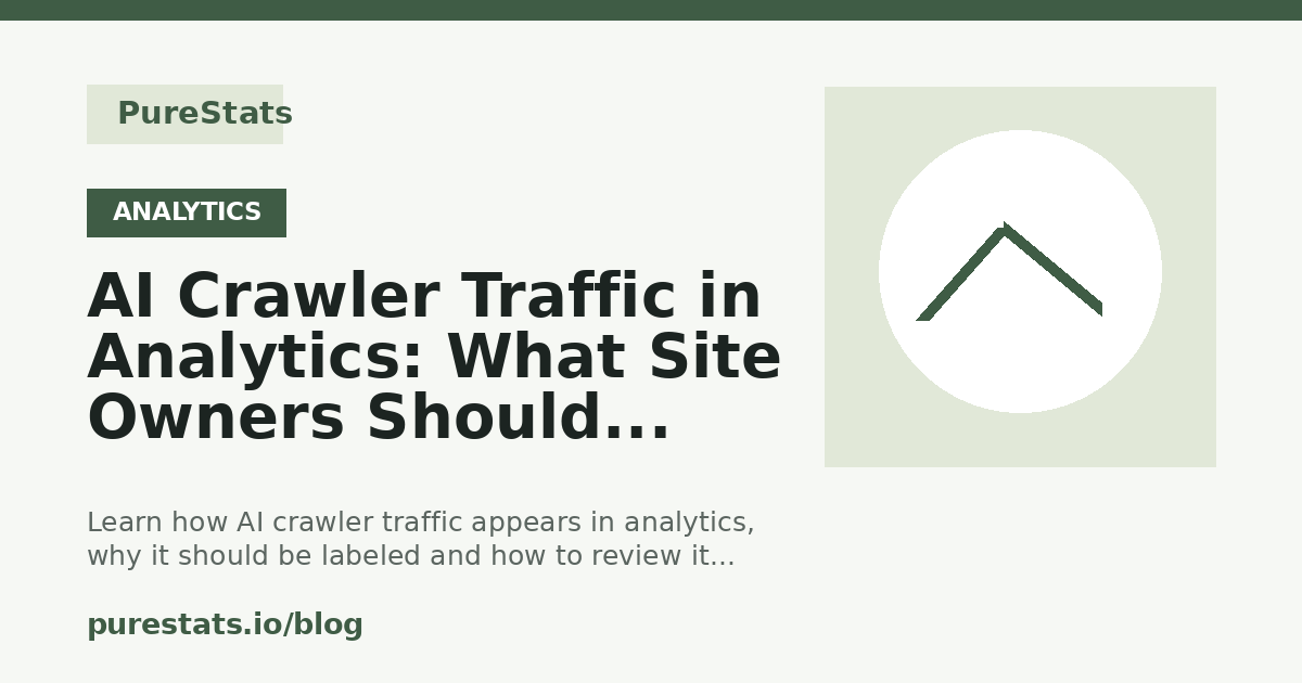 AI Crawler Traffic in Analytics: What Site Owners Should Know cover image