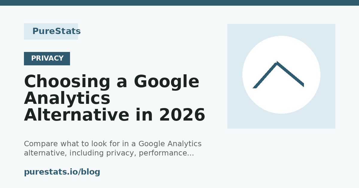 Choosing a Google Analytics Alternative in 2026 cover image