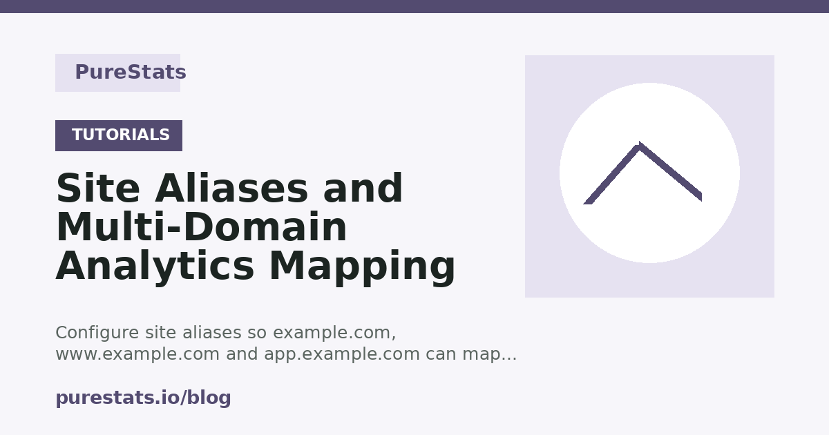 Site Aliases and Multi-Domain Analytics Mapping cover image